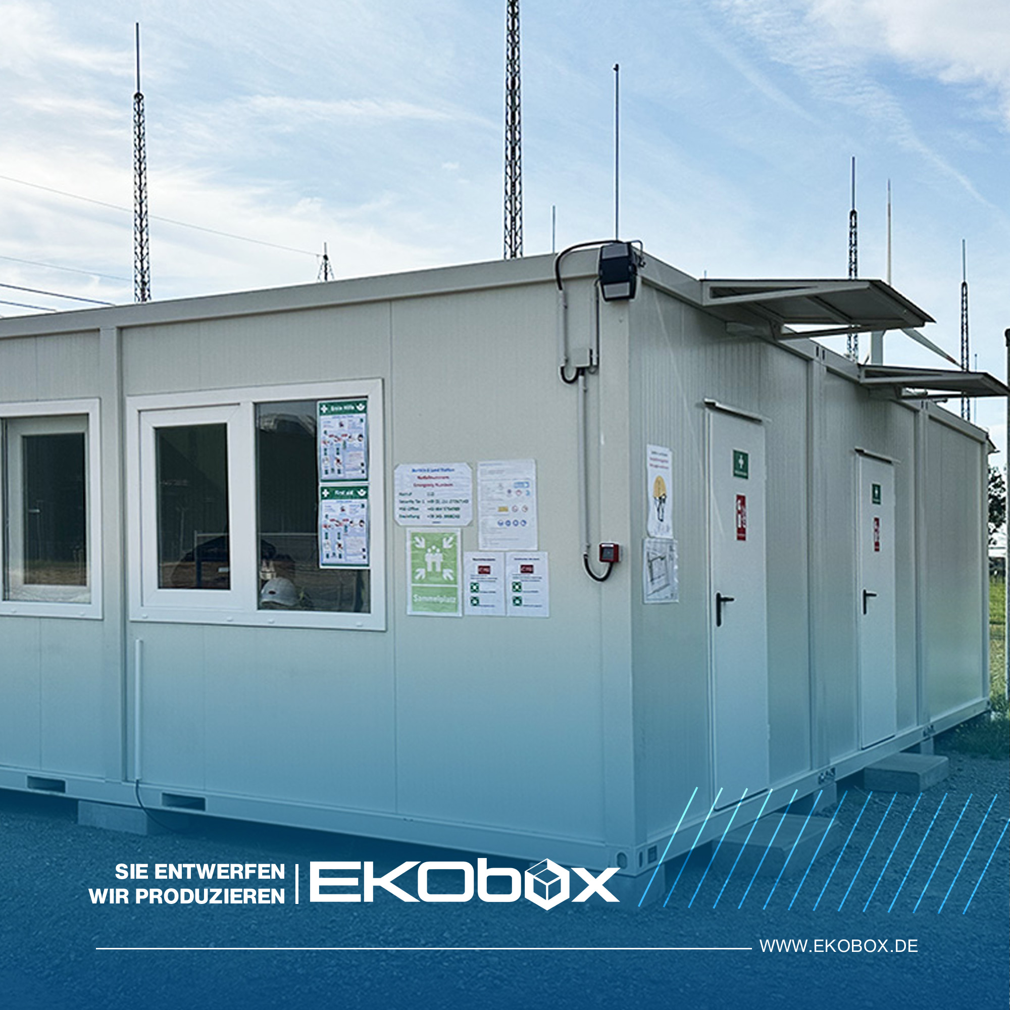 Pförtnercontainer TenneT