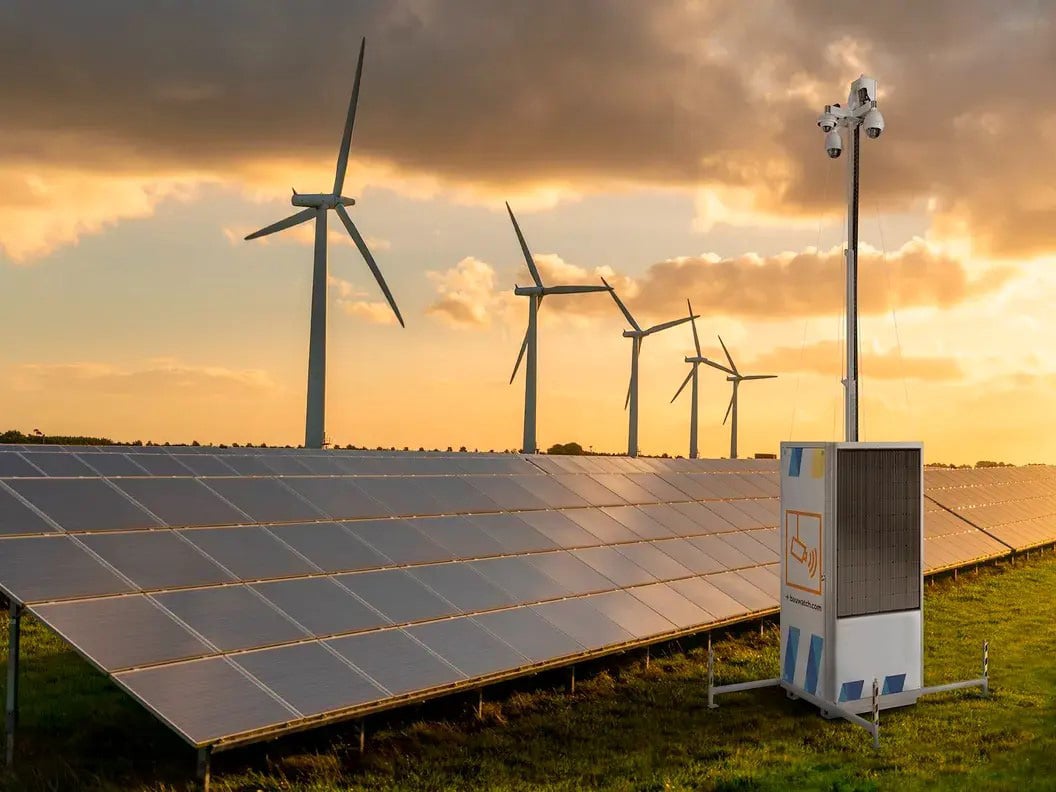 Videoüberwachung & Alarmplan für Contaienranlage