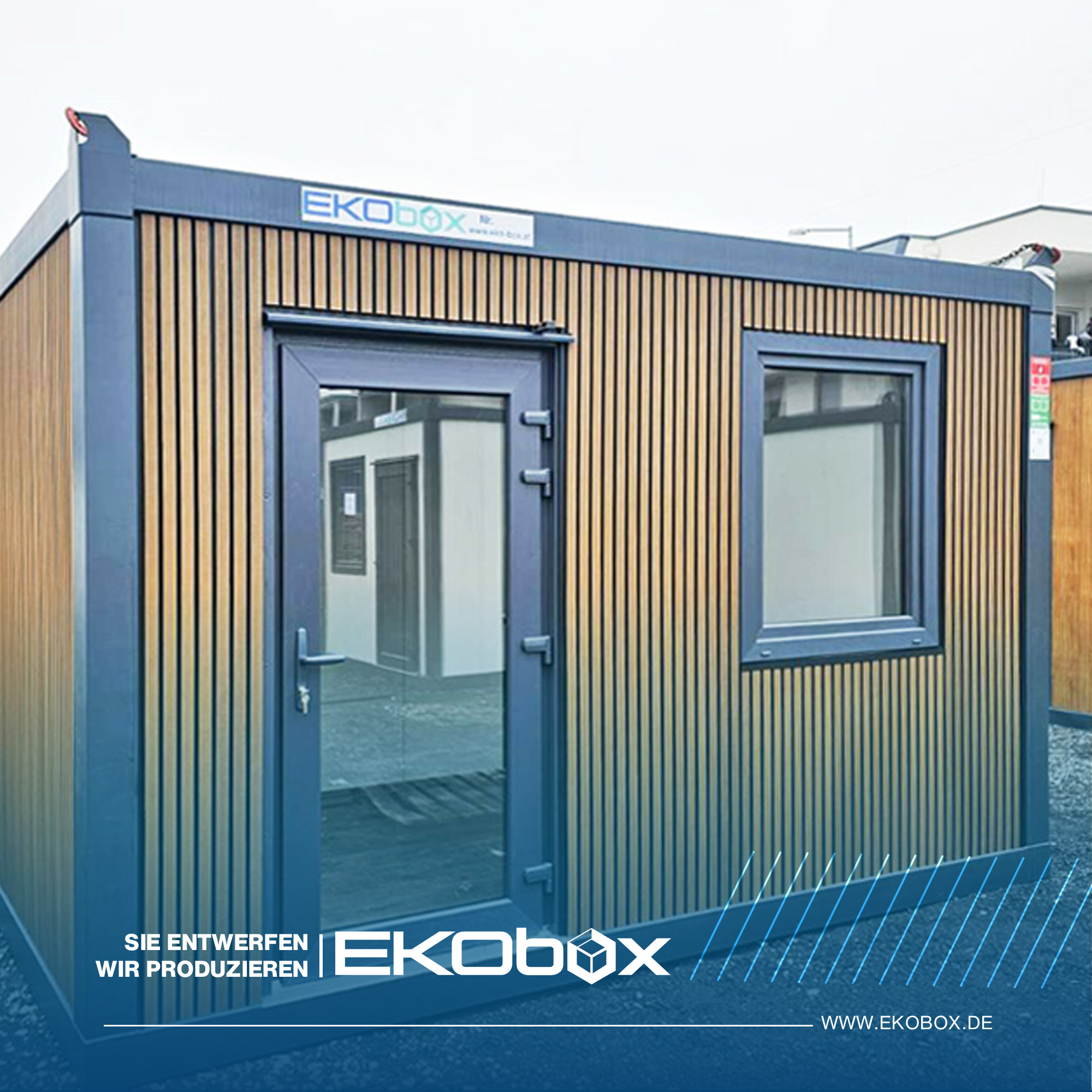 Sanitärcontainer EkoBox WPC