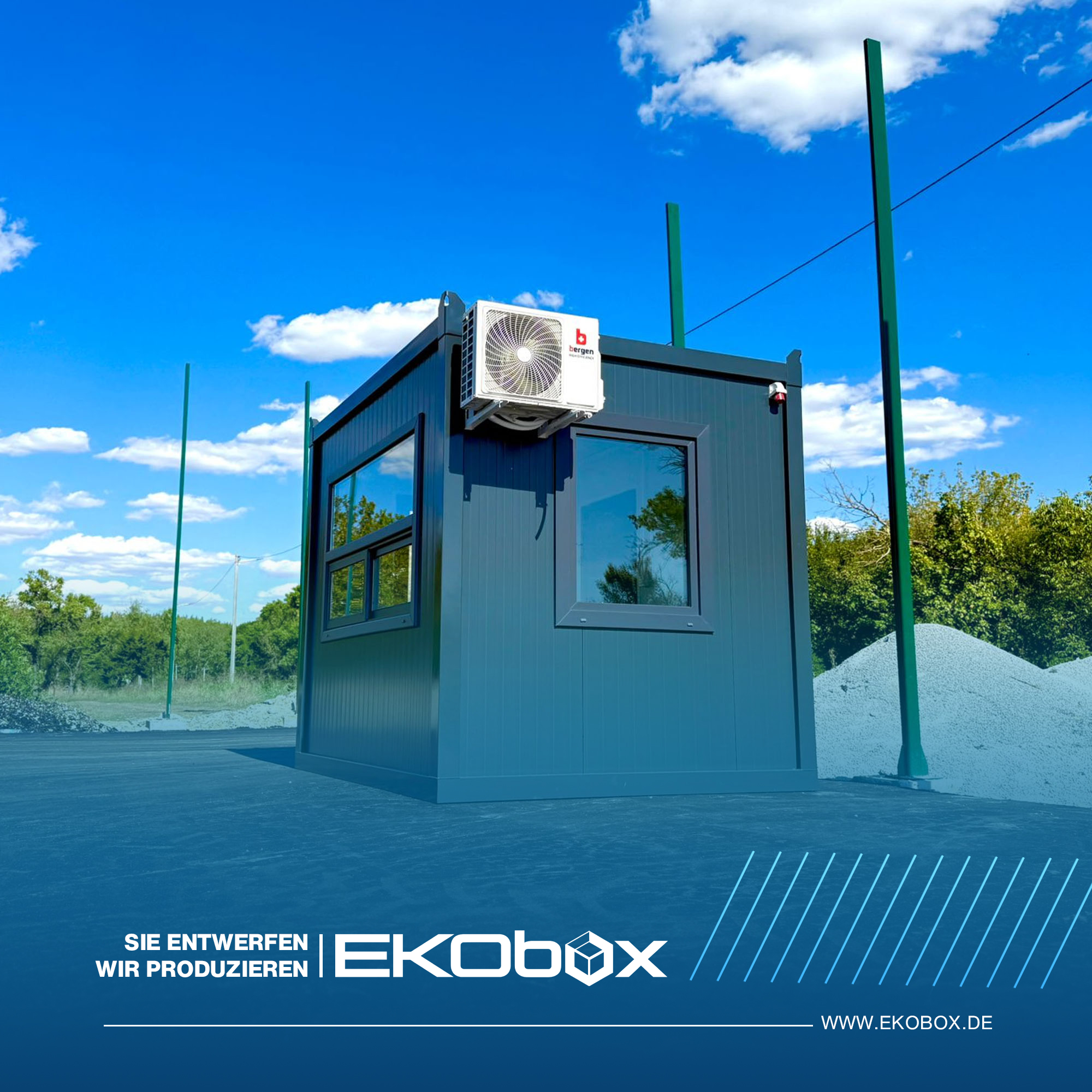 Pförtnercontainer EkoBox